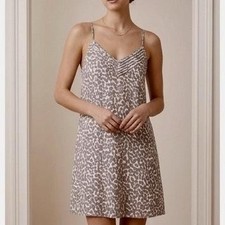 SOCIALITE - Racerback V-neck Animal Print Mini Dress - BRAND NEW!