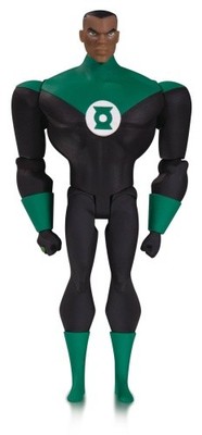 JUSTICE LEAGUE ANIMATED GREEN LANTERN JOHN STEWART 15cm ACTIONFIGUR