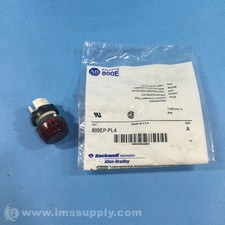 Allen Bradley 800EP-PL4 Series A Pilot Light Operator, Red FNOB