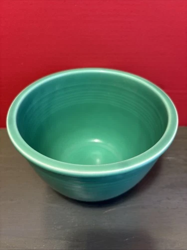 Vintage Fiestaware Green #4 Nested Mixing Bowl