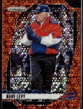 2024 Panini Prizm #34 Marv Levy Orange Disco Prizm