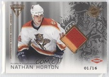 2003-04 Pacific Private Stock Titanium 1/16 Nathan Horton #209 0f8