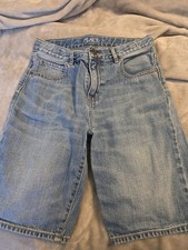 Children's Place Boys Denim Shorts Blue Size 12