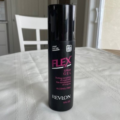 Vintage Revlon Flex Spray Gel Styling Versatility Alcohol Free -  8 oz - NEW