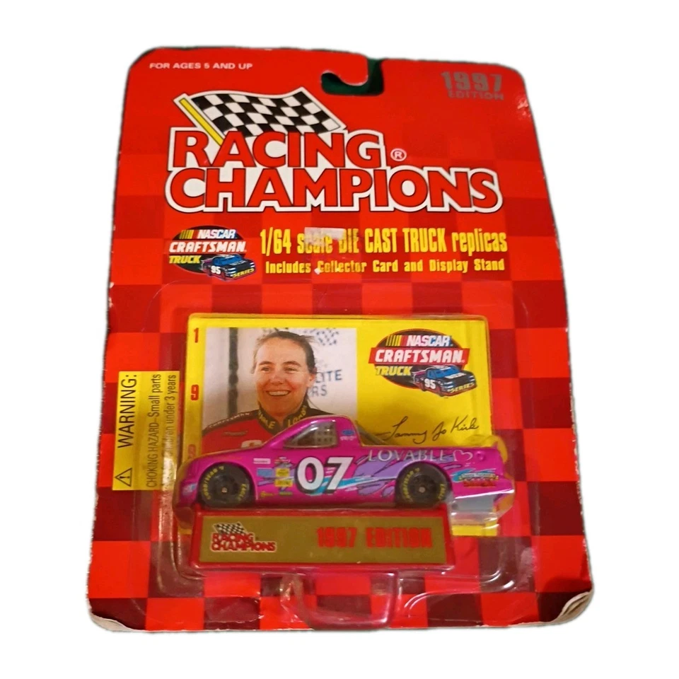 Camión 97 Racing Champions TammyJoKirk07 adorable ROSA SELLADO MIP Craftsman CTS Foto 3 de 4