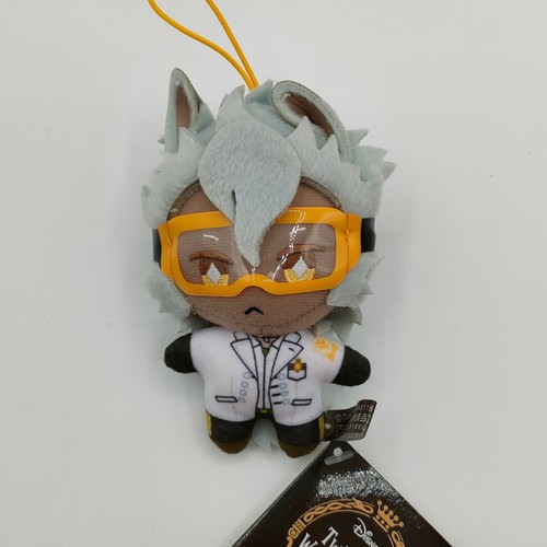 Disney Twisted Wonderland Jack Howl Lab Coat Mascot Plush Keychain