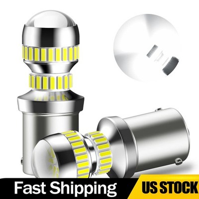 2/4X AUXITO 1156 7506 LED Backup Reverse Light Bulb White For Halogen Replace