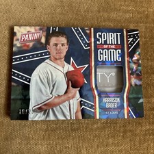 2018 HARRISON BADER Panini Father’s Day 10/25 Spirit of The Game Cracked Ice