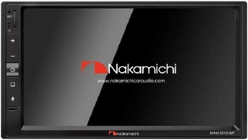 Nakamichi 7" Doppio Din Autoradio Ricevitore Media CarPlay Android NAM3510-M7 - Foto 10 di 10