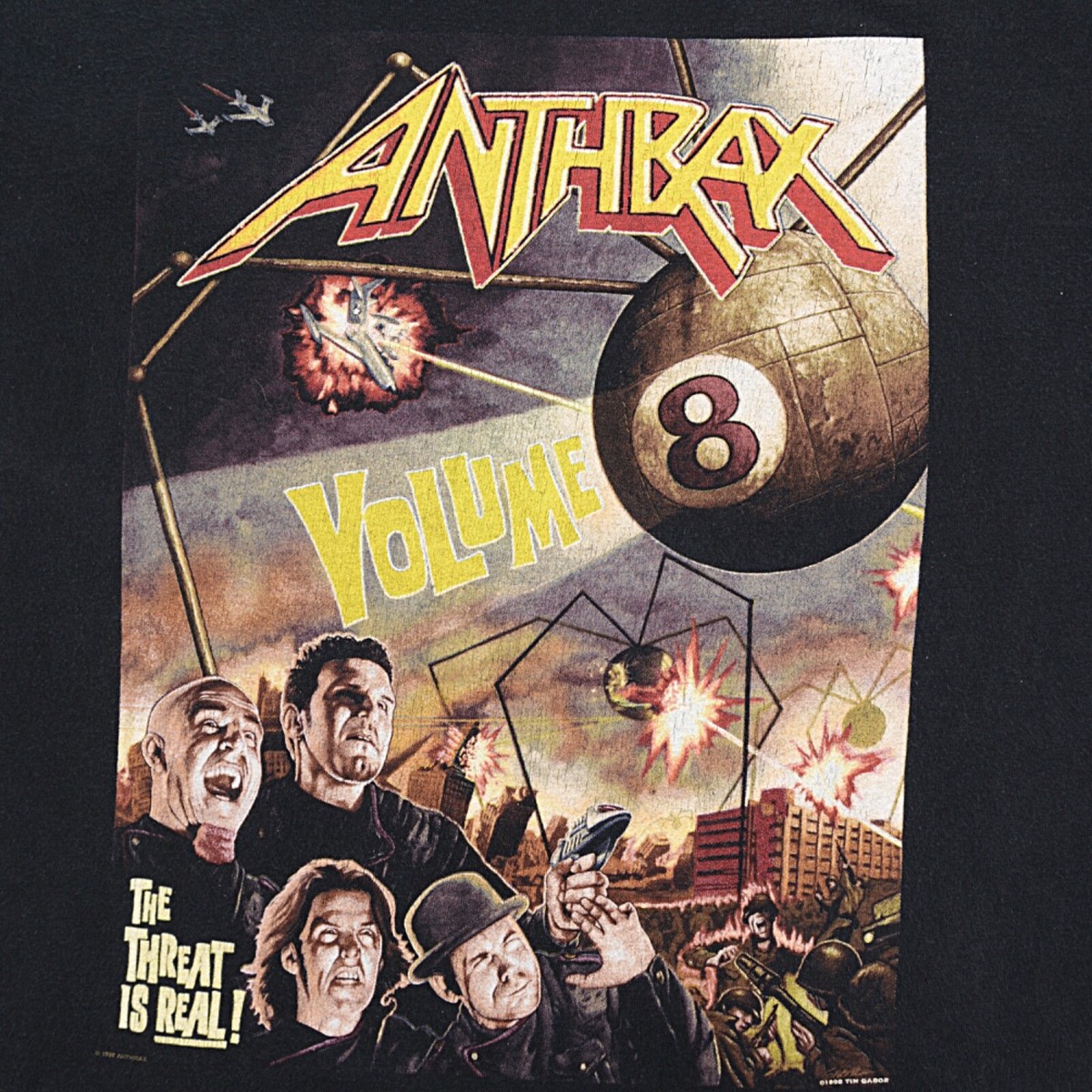 ANTHRAX Volume 8 Tour of Terror 1998-99 The Threat Is Real