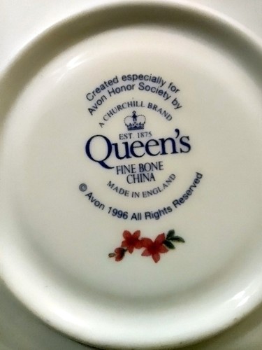 Mrs. P.F.E. Albee Commenmorative Teacup and Saucer Honor Society 1996. - Picture 3 of 7