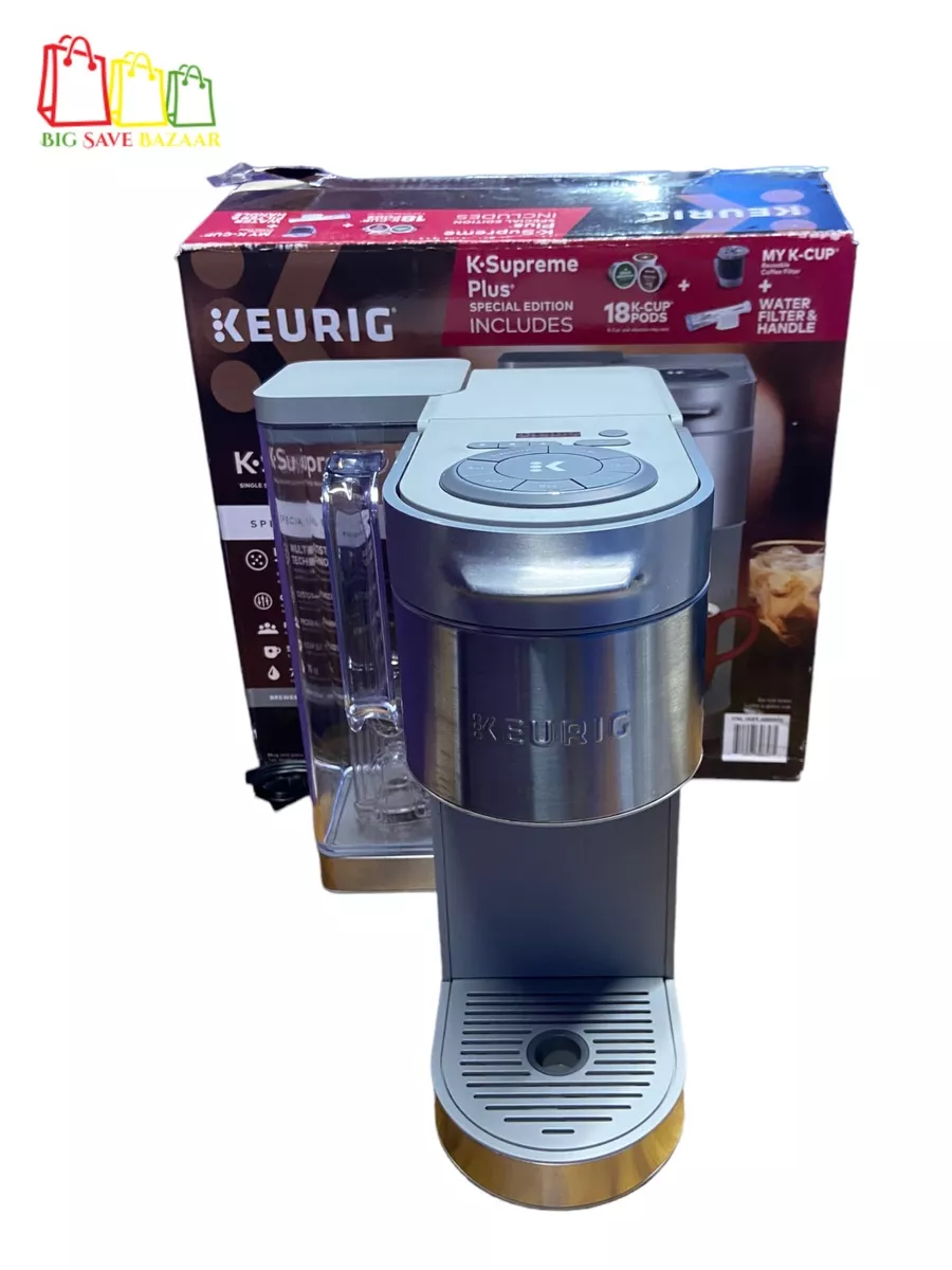 Keurig K-Supreme Plus Special Edition Single Serve Coffee Maker, with 18  K-Cup Pods