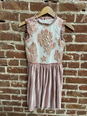David Charles Gold Label Youth Girls Pink Dress NWT Size 12