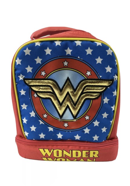 Wonder Woman Girls Lunch Bag Lunch Box Insulated Light Up Tote Double For Sale Online Ebay