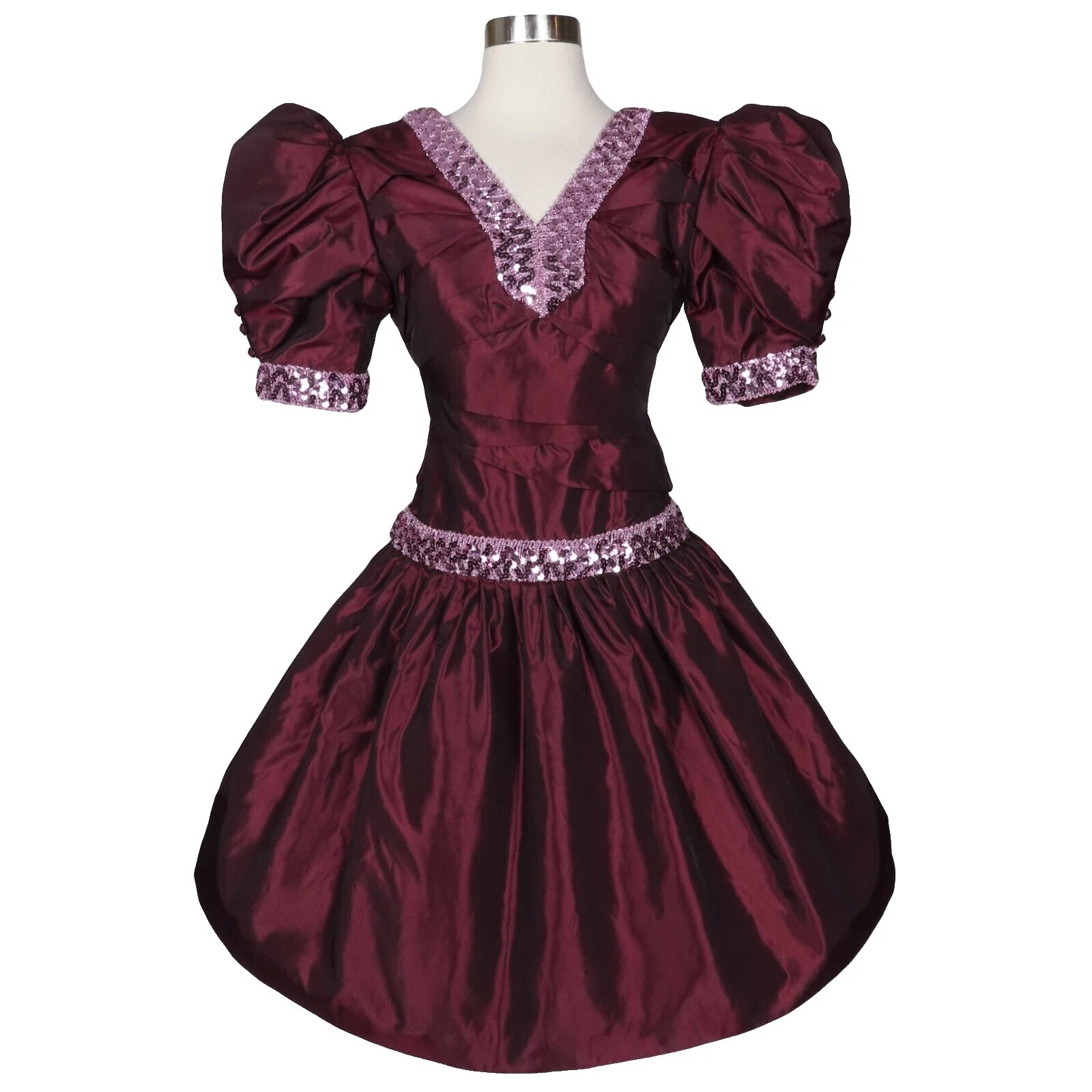 Taffeta Party Original Vintage Dresses for Women