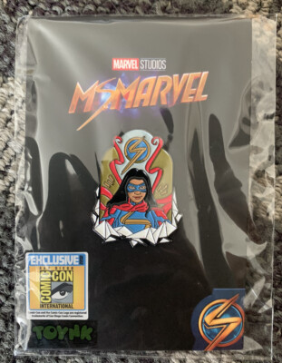 SDCC 2022 Ms. Marvel Exclusive Pin Disney+ Limited Edition 500 IN HAND