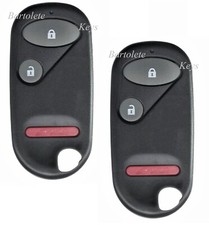 2 Keyless Remote Control Car Key Fob Clicker For Honda Element Cr-v Civic Accord