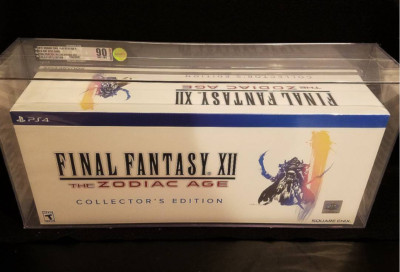 Sealed New -Final Fantasy XII Zodiac Age Collector's Edition - PS4 - VGA 90 GOLD