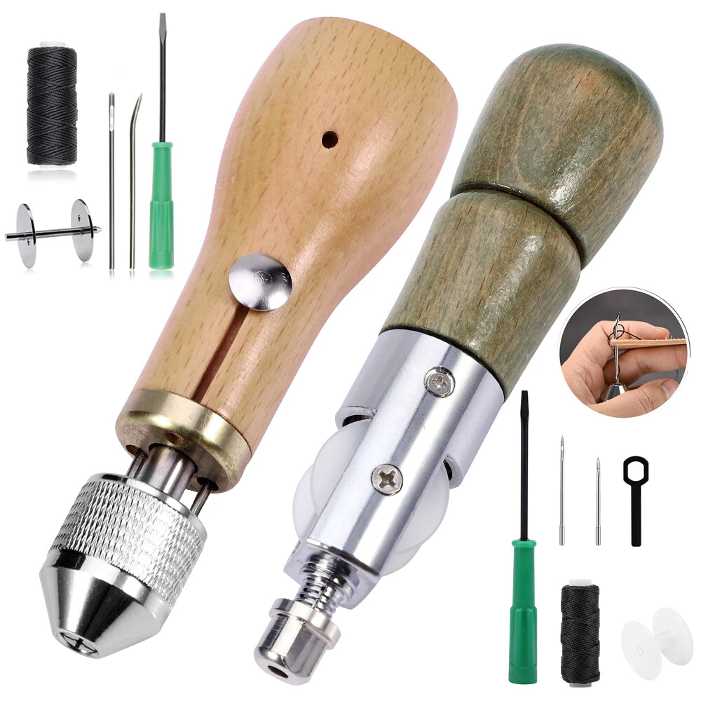  Professional Sewing Awl Hand Stitcher Repair Tool Kit