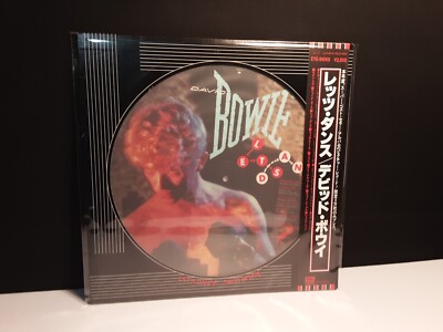 DAVID BOWIE''Lets Dance''Picture Disc Lp Japan-Obi Japanese Vinyl Changes Low 