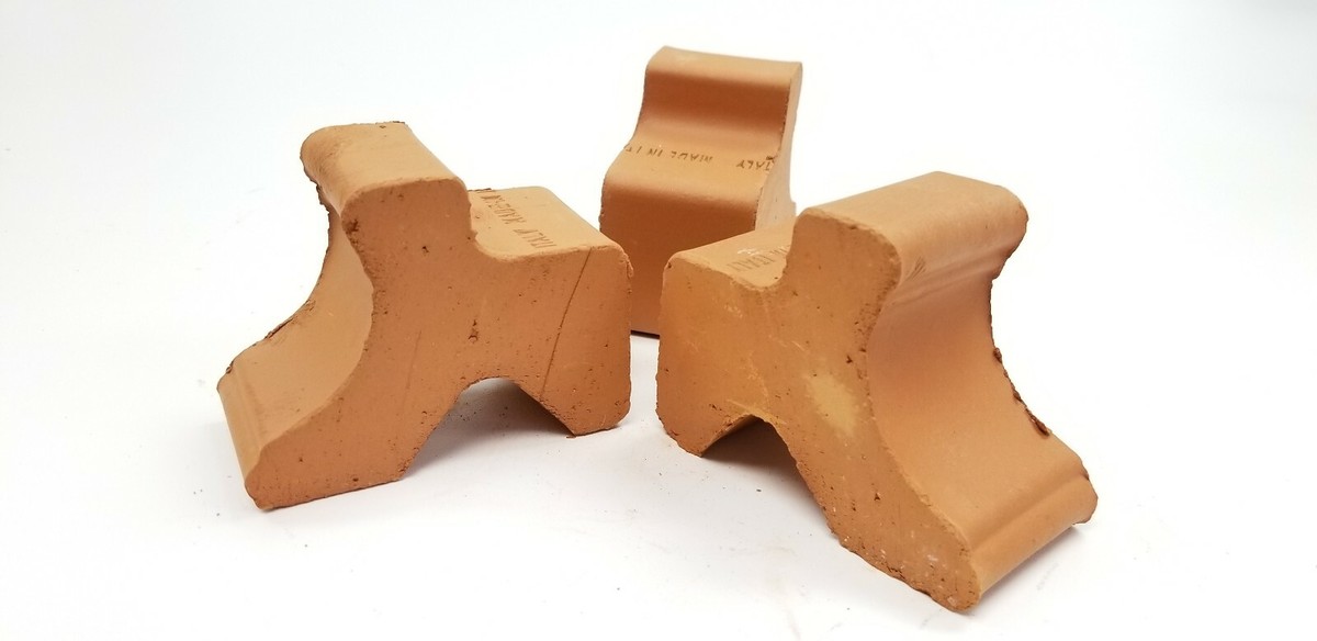 Antique Clay/Terra Cotta Pot/Planter/Vase Feet/Risers/Pedestals 1.5" Set of  3 | eBay
