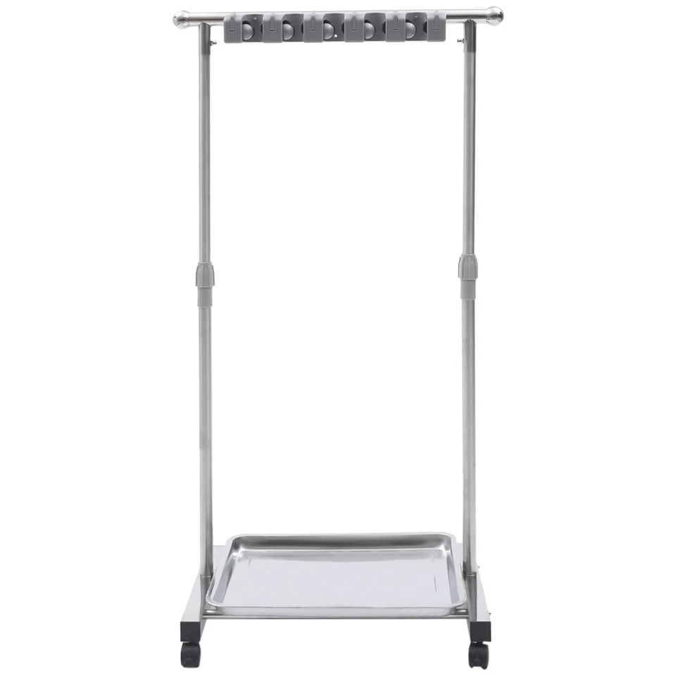 Wet Mop Hanger Rack Mop Broom Holder Movable Standing Cleaning Tool Holder NEW - Image 4 of 4