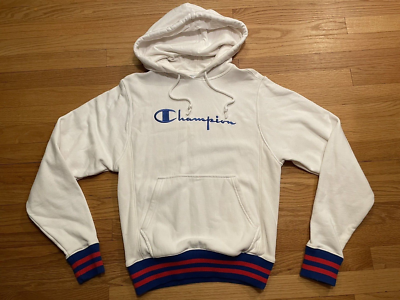 Vtg 90's Champion Brand Reverse Weave Hoodie Sweatshirt Men's XS