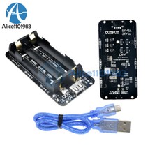 Dual 18650 Battery Shield V8 Mobile Power Bank 3V 5V USB Cable for ESP32 ESP8266