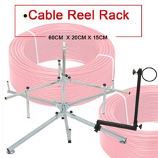 Underfloor Heating Pipe Decoiler Unwinder Adjustable Cable Reel Rack Load 100kg
