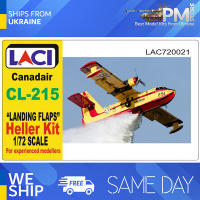 Laci 720021 1/72 Landing flaps for CL-215 for Heller