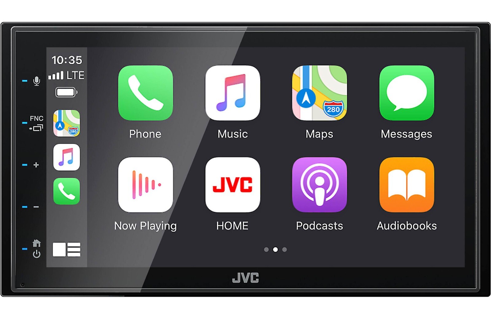 JVC 6.75" CarPlay Car Stereo & Install Kit +Backup Camera for 200914