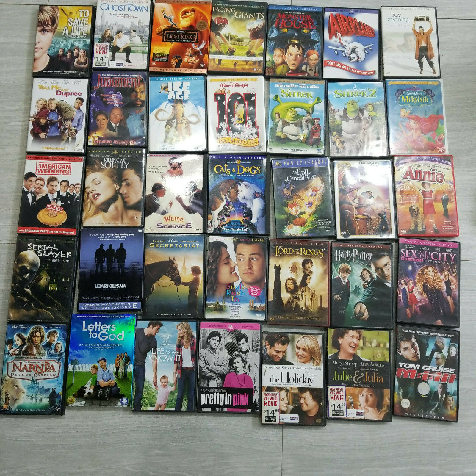 DVD lot choose your movie eBay