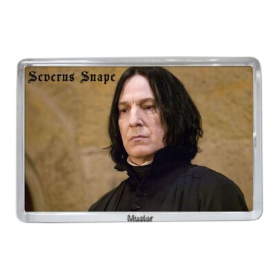 Alan Rickman alias Severus Snape aus Harry Potter - Fotomagnet 5mm Acryl [M04]