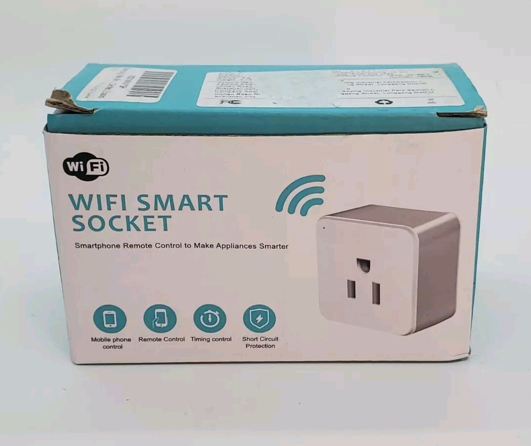 Smart Plug 2-Pack WiFi Outlet Works with Alexa & Google Assistant  -image