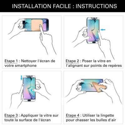 Protection D'écran Verre Trempé 3D Incurvé Pour Huawei Mate 40 Pro - TM Concept - Noir