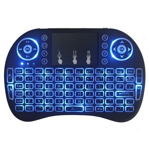 Mini Wireless Remote Keyboard for Smart TV Android Box i8 2.4GHz with Touchpad - Picture 15 of 18