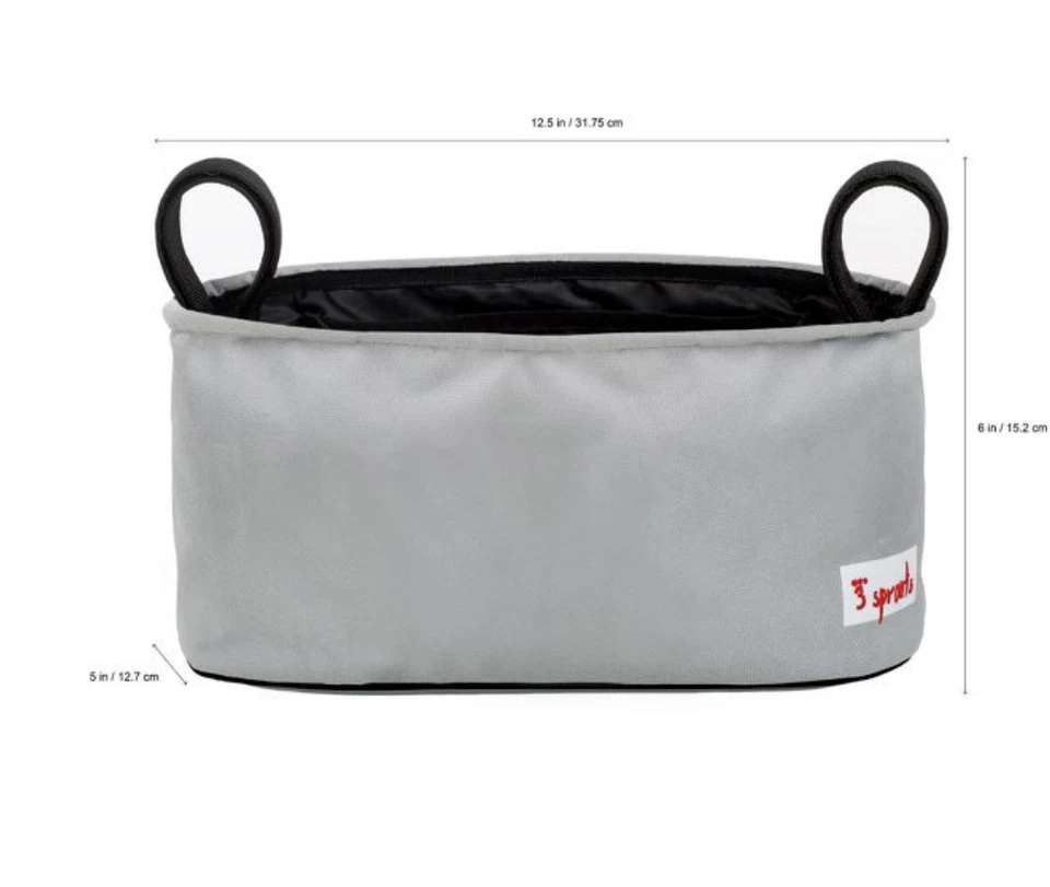 3 Brotes Universal Cochecito Organizador Bebé Jogger Caddy con Portavasos Foto 3 de 4