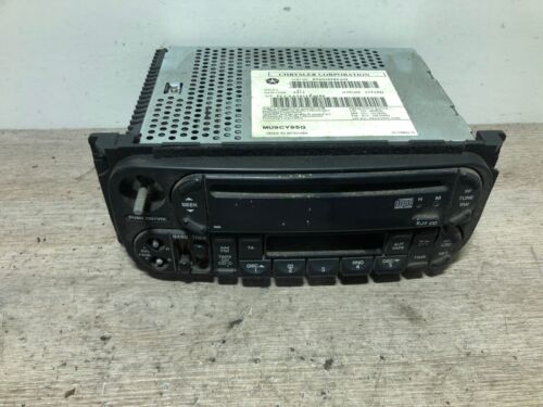 CHRYSLER GRAND VOYAGER 2002 RADIO STEREO CD PLAYER HEAD UNIT P56038585AM - Picture 1 of 7