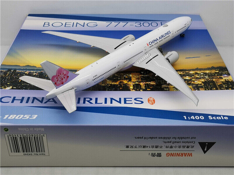 Phoenix China Airlines for Boeing 777-300ER B-18053 1/400 plane Pre-builded