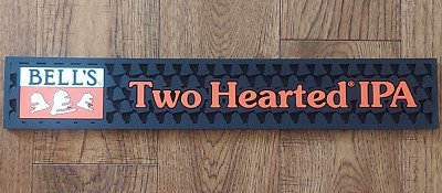 BRAND NEW Bell s Brewery Two Hearted IPA Beer Bar Rail Rubber Spill Mat