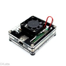 Zebra Fan Case   Raspberry Pi 3 A  C4Labs