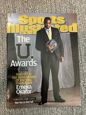 Emeka Okafor SPORTS ILLUSTRATED ON CAMPUS MAGAZINE 4-29-2004 UConn Huskies