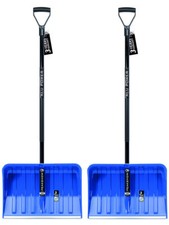 Déneigeur pelle à neige pelle à neige Alpinus bleu pelles fortes x2
