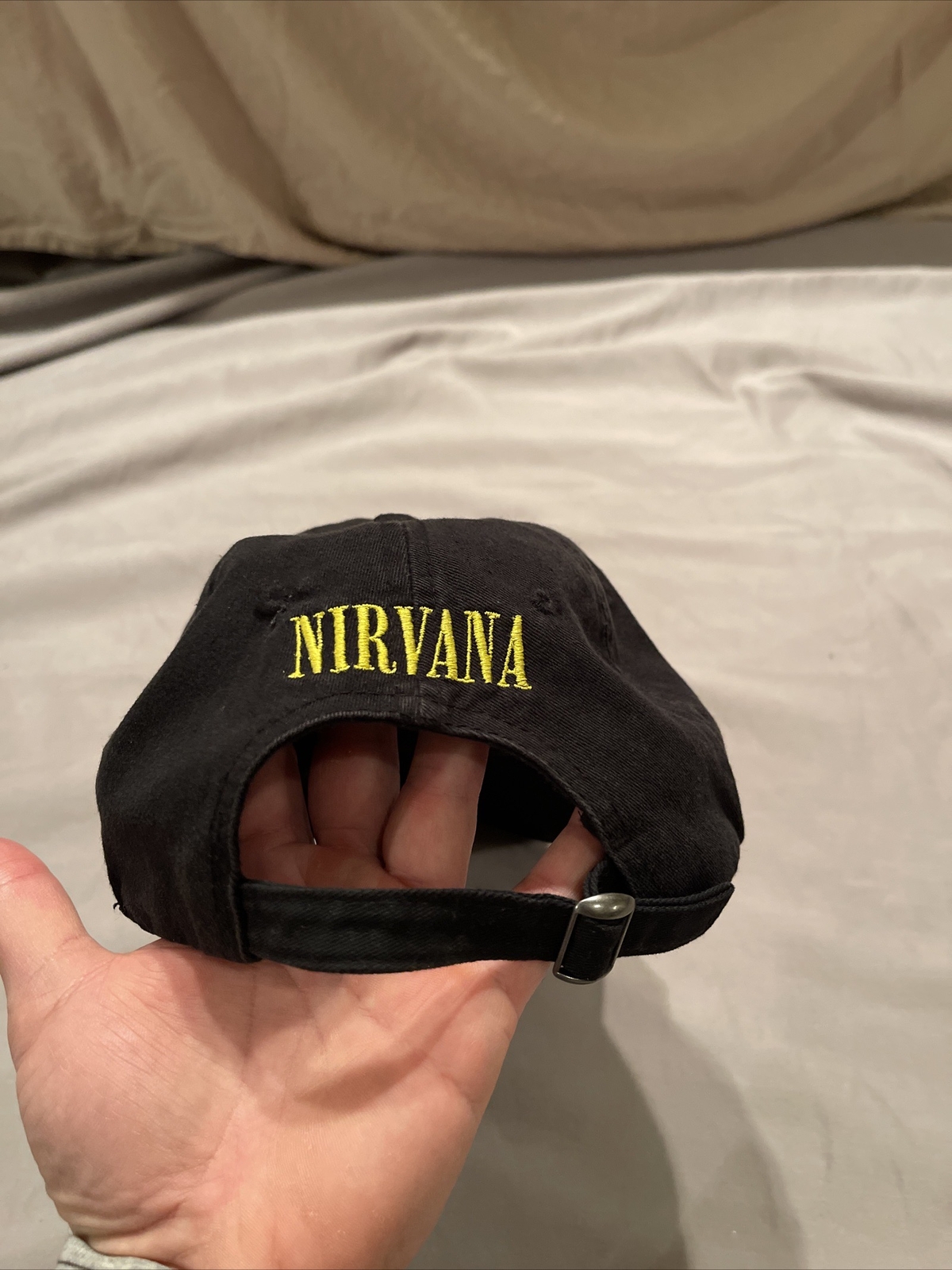 NIRVANA SMILEY FACE Nevermind  Hat. Down With The… - image 2