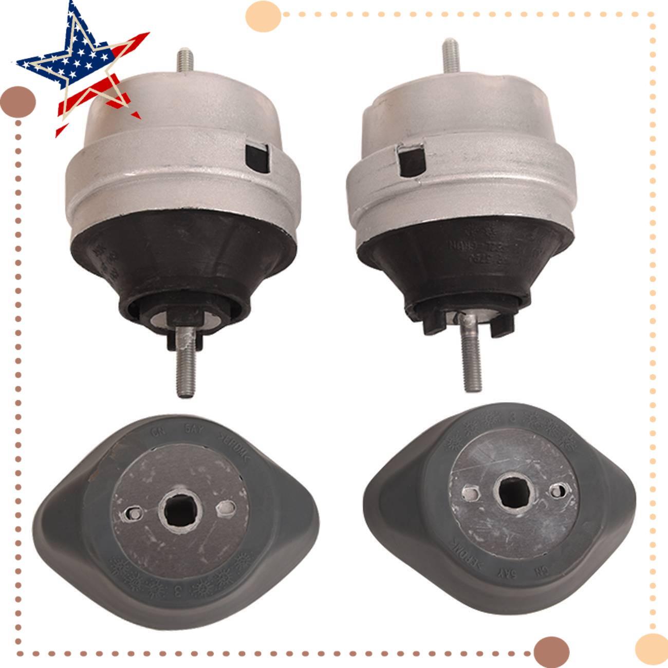 4Pcs Engine Motor +Trans Transmission Mount For Audi A4 VW Passat 1.8L 1998-05 S
