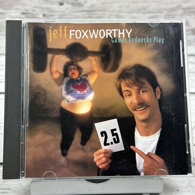 Jeff Foxworthy   Games Rednecks Play (CD, Jul-1995, Warner Bros.)