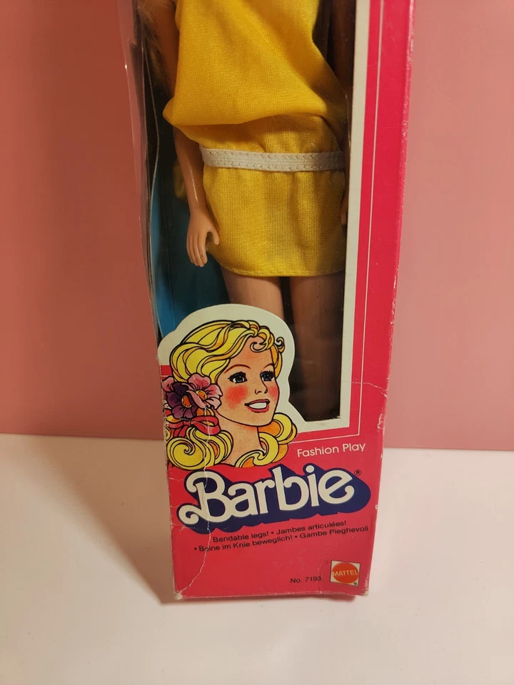 Barbie Fashion Play Mattel vintage anni 80 con scatola - Immagine 3 di 4