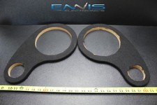 2 MDF SPEAKER RING SPACER 8 INCH 2 HOLES CARPET WOOD 3/4 THICK EE-RING-8CTW