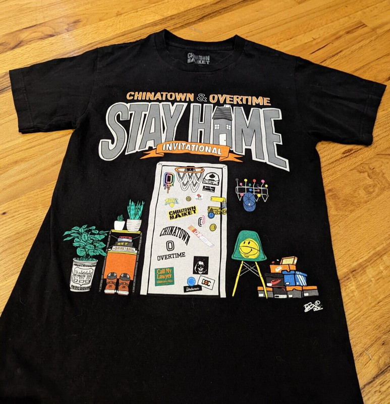 Chinatown Market shirt collab with Overtime Size Small