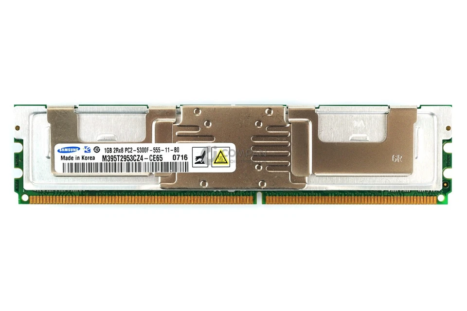 M395T2953CZ4-CE6 SAMSUNG MEMORY 1GB 2RX8 PC2 5300F DDR2 - M395T2953CZ4-CE65 - Image 2 of 4